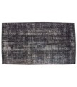 6.11 X 10 Ft.. 166x271 cm Black Rugs , Hand Knotted Decoration Rug , Turkish Area Rug 