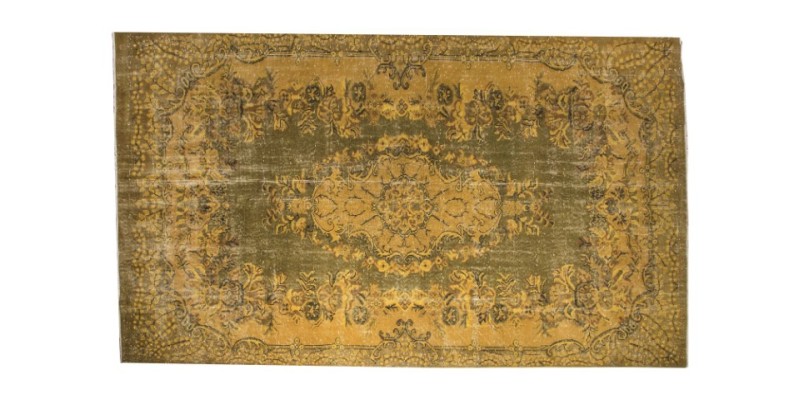 6.1 X 9.5 Ft.. 184x291 cm Light Green Color Rug , This is Hand Knotted Rug , Living Room Rug , Decoration Rugs