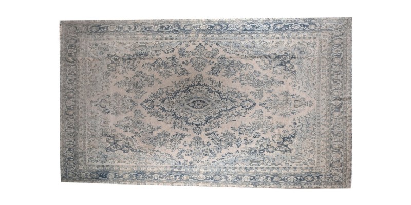 10 X 13 Feet. Perfect Madallion in Natural Colors Rug , Turkish Hand Knotted Persian Rug , Living Room Antique Rug , No Repeair Perfect Condition