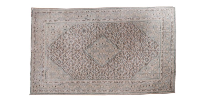 10 X 13 Feet. Perfect Madallion in Natural Colors Rug , Persian  Hand Knotted  Rug , Living Room Antique Rug , No Repeair Perfect Condition