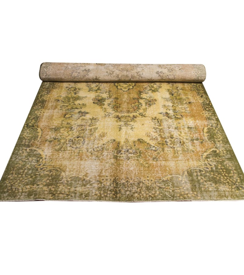5.8 x 9.2 Ft.. 172x280 cm  Colorful Faded Turkish Carpet