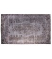6 X 9 Feet . Flowers PAttern , PErfect Madallion Rug , Gray Color Antique Rug , Turkish Hand KNotted Rug , No Repeair PErfect Condition