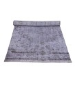 3X9 Feet . Gray Color Vintage Runner Rug , Turkish Anatolian Hand Knotted Rug , No Repair Perfect Condition , Runner Rug 