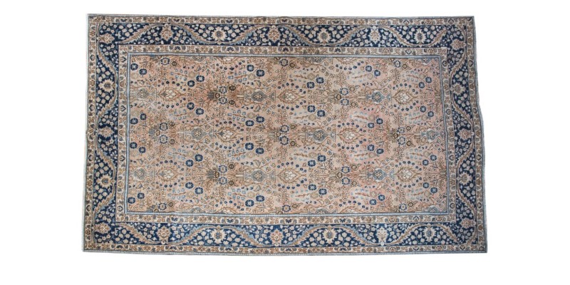 6,5 '' X 10 Feet . Persian Rug , PErfect PAttern , Natural Color Vintage Rug , Hand KNotted Rug , Muted Color Rug , Faded Rug