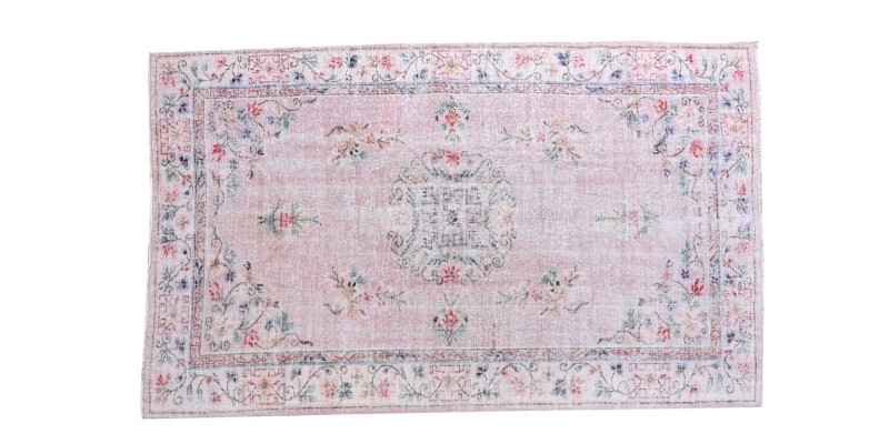 5x8 Feet . Perfect Madallion PAttern , Turkish Hand KNotted Rug , Anatolian Antique Rug , No Repeair Perfect Condition Rug , Persian Rug