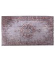 5X8 Feet . Gray Color Vintage Rug , Muted Color Rug ,  Turkish Area Rug , Hand KNotted Overdyed Carpet , No Repeair Perfect Condition