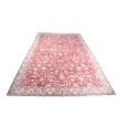 7X10 Feet . All over Flowers  PAttern Rug ,  Muted Red Color Rug , Antique Faded Rug , No Repeair Perfect Condition 