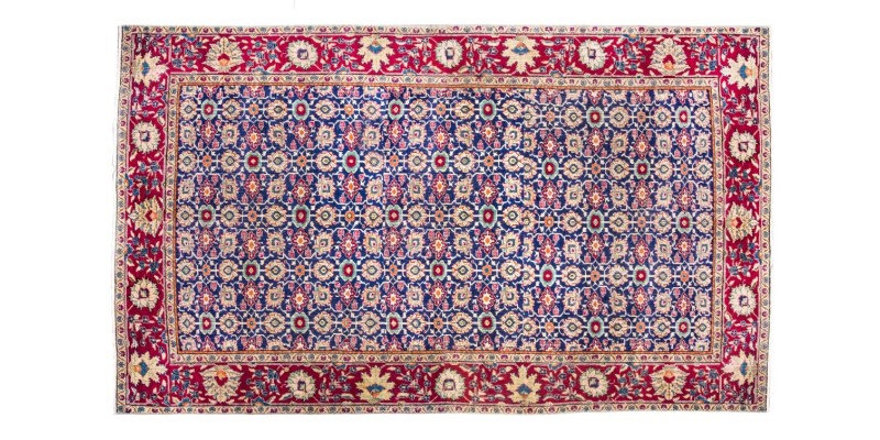 6x10 Feet.  Multi Color Hand KNotted Rug , Turkish  Antique Area Rug , Faded Living Room Rug , No Repeair Perfect Condition