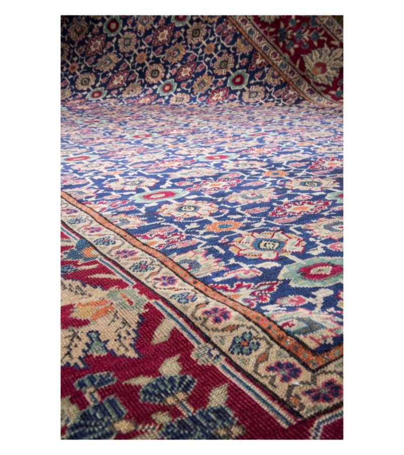 6x10 Feet.  Multi Color Hand KNotted Rug , Turkish  Antique Area Rug , Faded Living Room Rug , No Repeair Perfect Condition