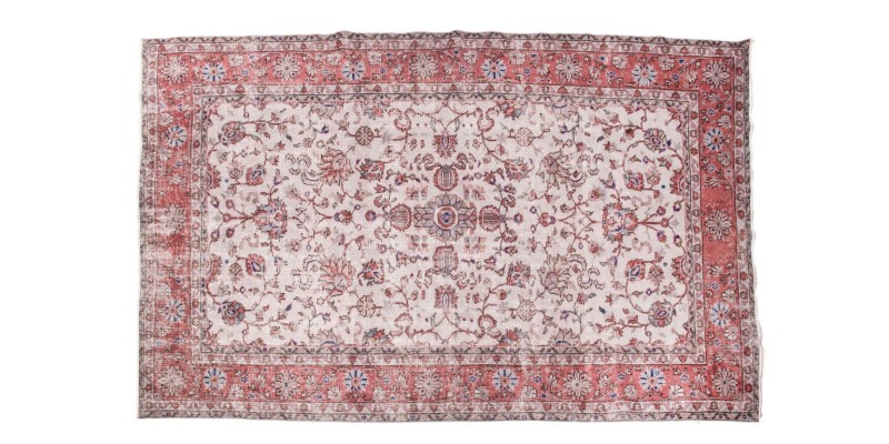 6x10 Feet . Hand Knotted Mid-Country Rug , Antique Area Rug , Luxury Living Room Rug , No Repeair Perfect Condition