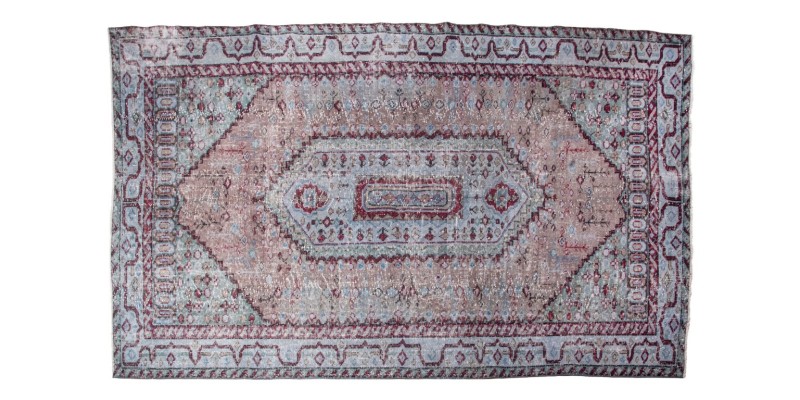 6x10 Feet . Gray  Color Rug , Hand Knotted , Turkish Area Rug , Muted Living Room Rug , No Repeair perfect Condition