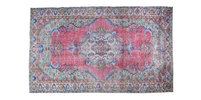 5X9 Feet. Multi Color Perfect Madallion PAttern Rug , Luxury Antique Rug , Dyed Midle Size Rug , No Repeair Perfect Condition