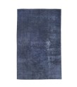 5 X 8 Feet Dark Blue Vintage Rug ,  Turkish Hand Knotted Rug , Luxury Living Room Rug , Antique Mid-Country Rug , No Repeair PErfect Condition
