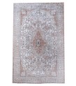 5.7X9 Feet.  170x275 Cm  , Flower Madallion PAttern , Antique Hand Knotted Mid-Country Rug , No Repeair Perfect Condition