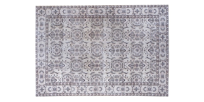 5.4 X 8.9 Ft.. 155x275 cm French Design Floral Deco Area Rug