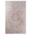 6 X 10 Feet .  Turkish Hand Knotted Antique Rug , Light Color No Repeair Perfect Condition Rug ,  Mid-Coundry  Oushak Overdyed Rug 