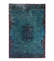 8x10 Feet. Turkish Hand Knotted Antique Rug , Two Colors Vitage Rug , Luxury Deco Rug , Madallion PAttern Rug