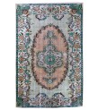 5X8 Feet.  Turkish Hand Knotted Rug , Madallion  Pattern Rug ,  Antique Multi  Color Rug , No Repeair Perfect Condition 