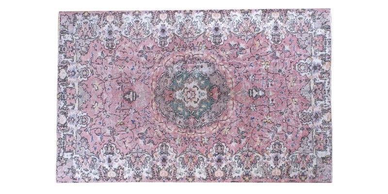 5x8 Feet . 158X244 Cm Turkish Hand KNotted Antique Rug , Rare Piece 1960 Since , Multi Color Rug , No Repeair PErfect Condition 