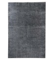 6.3 X 9.1 Ft.. 190x280 cm Living Room Rug  , Turkish Hand Knotted Rug , Anthracite Colors Rug