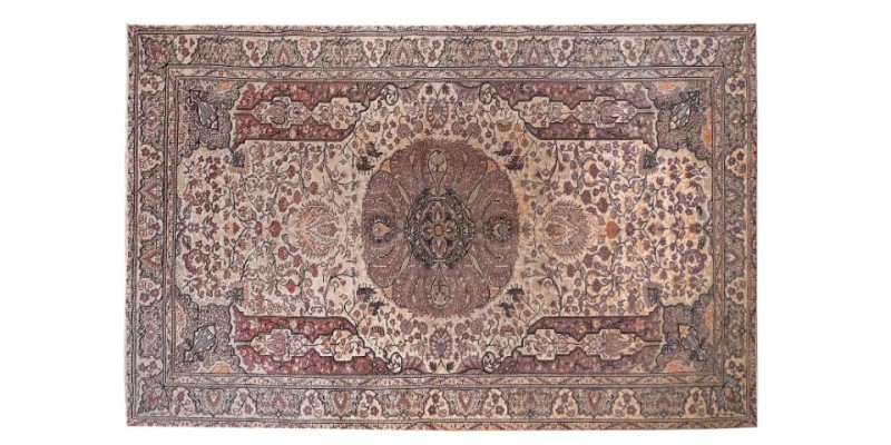 6x9 Feet .  Copper  Color Rug , Hand KNotted Turkish Rug , Anatolian  Antique Rug  , No Repeair Perfect Condition