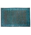 7 X 10 Feet . All over Flower Pattern Rug , Turkish Hand Knotted Living Room Rug , Border Pattern Oushak Rug , No Repeair PErfect Condition