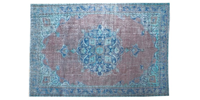 6x10 Feet . Hand Knotted Mid-Country Rug , Antique Area Rug , Two Color Vintage Rug, No Repeair Perfect Condition