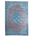 6x10 Feet . Hand Knotted Mid-Country Rug , Antique Area Rug , Two Color Vintage Rug, No Repeair Perfect Condition 