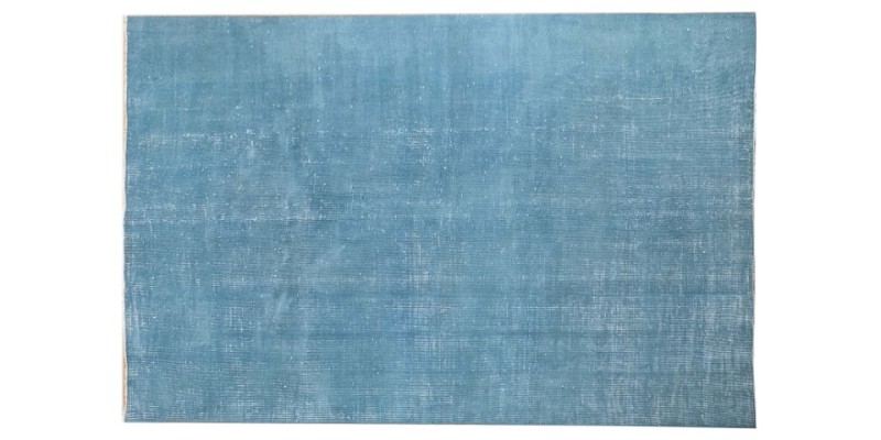 5X8 Feet  . Light  Blue   Color Vintage Rug , Hand Knotted Rug , Antique Muted Rug , No Repeair Perfect Condtion