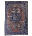 6.7 X 9.3 Ft.. 200x280 cm  Two  Color Living Room Rug , Hand Knotted , Mid-Country Rug , Very good situation, No Repeair Perfect Condtion