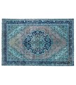 6.5 X 9.2 Ft.. 196x277 cm Two   Color Rug , Madallion PAttern Rug   , Hand Knotted Antique Rug , Decoration Rug , Turkish Area Rug