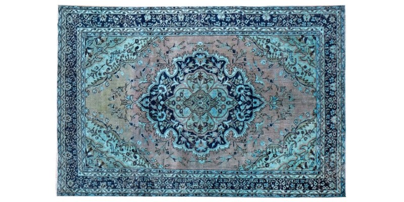 6.5 X 9.2 Ft.. 196x277 cm Two   Color Rug , Madallion PAttern Rug   , Hand Knotted Antique Rug , Decoration Rug , Turkish Area Rug