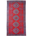 4 X 11.3 Feet. Multi Color  Runner Rug , Kitchen Vintage Rug , Hand Knotted Rug , No Repeair Perfect Condition Rug