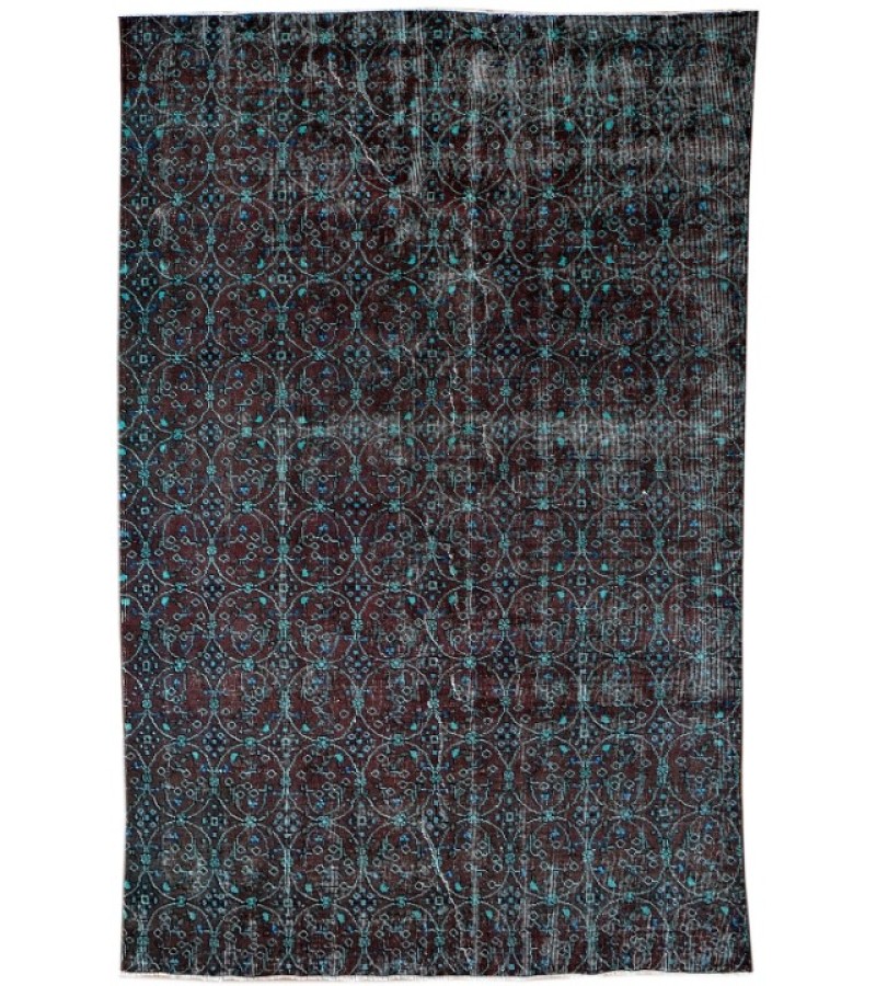 5.11 X 8.10 Ft.. 180x268 cm Mid Country Hand Knotted Rug , Antiqe Oushak   Rug ,  Turkish Area Rug , No Repeair Perfect Condition