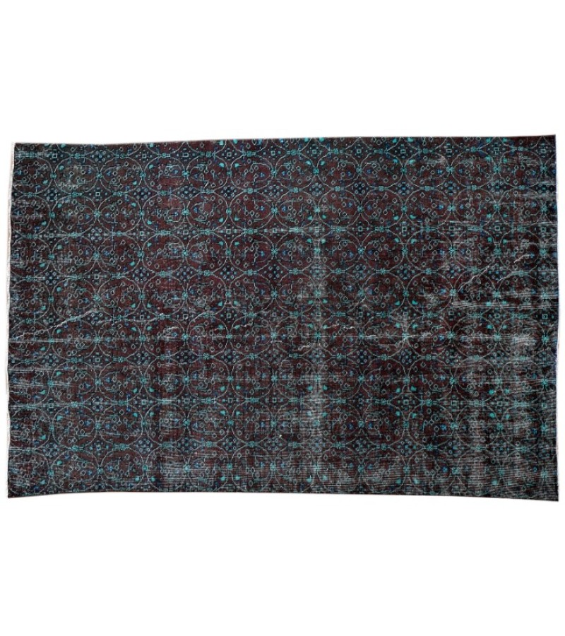 5.11 X 8.10 Ft.. 180x268 cm Mid Country Hand Knotted Rug , Antiqe Oushak   Rug ,  Turkish Area Rug , No Repeair Perfect Condition