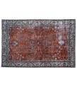 5X8 Feet.  Turkish Hand Knotted Rug , Floral  Pattern Rug ,  Antique Brick Tille Color Rug , No Repeair Perfect Condition 