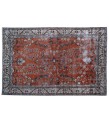 5X8 Feet.  Turkish Hand Knotted Rug , Floral  Pattern Rug ,  Antique Brick Tille Color Rug , No Repeair Perfect Condition