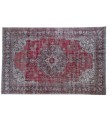 6.7 X 10 Ft.. 205x315 cm  Blue Living Room Rug , Hand Knotted , Mid-Country Rug , Very good situation, Bedroom Rug