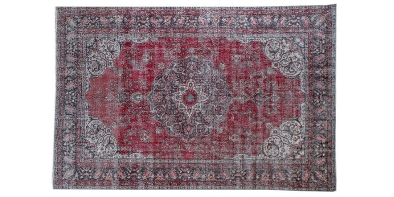 6.7 X 10 Ft.. 205x315 cm  Blue Living Room Rug , Hand Knotted , Mid-Country Rug , Very good situation, Bedroom Rug