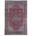 6.7 X 10 Ft.. 205x315 cm  Blue Living Room Rug , Hand Knotted , Mid-Country Rug , Very good situation, Bedroom Rug