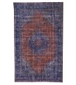 6.11 X 10.3 Ft.. 210x318 cm Two Colors Vintage  Rug ,Turkish Hand Knotted , Mid-Country Rug , No Repeair Perfect Condition