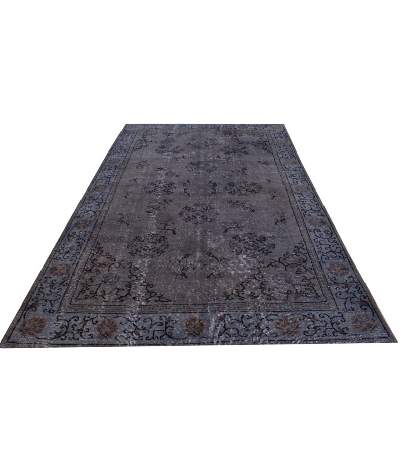 5X8 Feet. Large Size Turkish Rug ,  Hand Knotted Rug , Buhara  Pattern Rug ,  Antique Gray  Color Rug , No Repeair Perfect Condition 