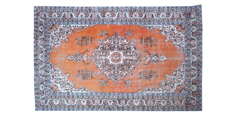 REZERVED RUUD 6x10 Feet . Hand Knotted Mid-Country Rug , Antique Area Rug , Luxury Living Room Rug , No Repeair Perfect Condition