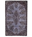 6 X 10 Feet .  Turkish Hand Knotted Antique Rug , Gray  Color  Rug ,  Oushak Rug , Hand Made Rug , Knotted Area Rug 