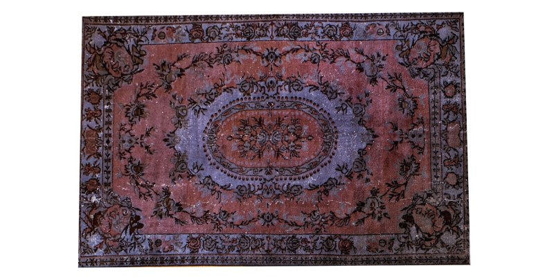 5'6X9'8 Feet , Turkish Hand Knotted Vintage Rug , Perfect Madellion Pattern Rug , Hand Made Rug , Antique Anatolian Rug 166x294 Cm