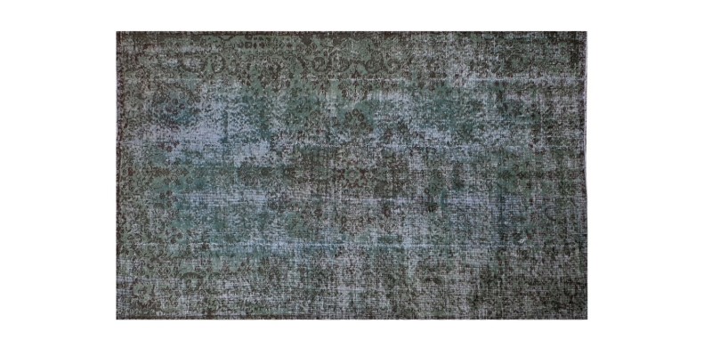 5X8 Feet  , Gray  Color Vintage Rug , Hand Knotted Rug , Antique 70's old Rug  , Hand Made Rug , 156X249 Cm