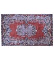 5'5X9'2 Feet ,  Copper Color Rug , Anatolian Antique Rug , Area Rug , Turkish Hand Made Rug , 164x280 Cm