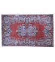 5'5X9'2 Feet ,  Copper Color Rug , Anatolian Antique Rug , Area Rug , Turkish Hand Made Rug , 164x280 Cm 