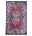 5'5X9'2 Feet ,  Copper Color Rug , Anatolian Antique Rug , Area Rug , Turkish Hand Made Rug , 164x280 Cm