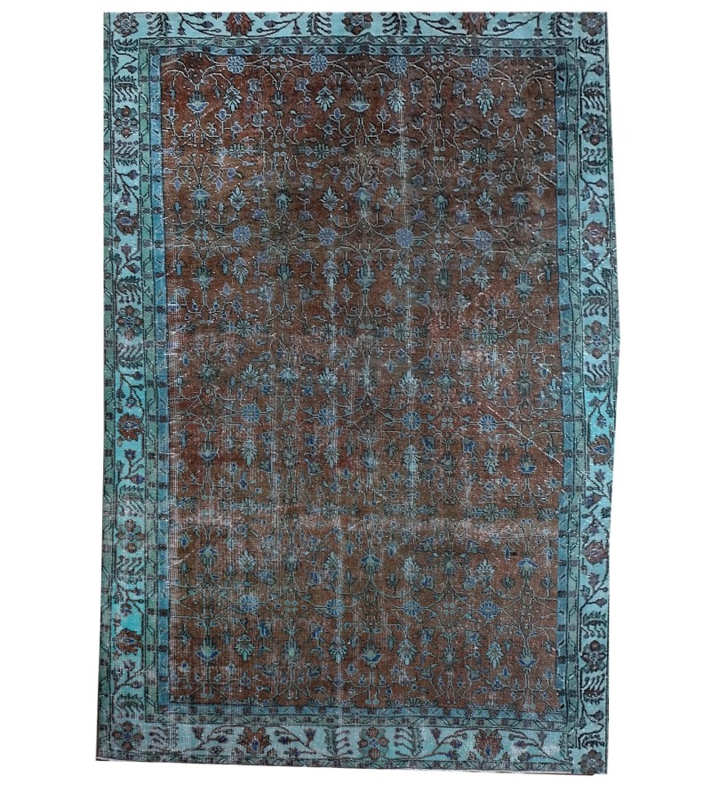 6'9X10'' Feet , Turkish Rug , HandMade Rug , Antique Anatolian Rug , 70' old Rug , Living Room Rug , 206x305 Cm
